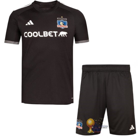 Away Conjunto De Bambino Colo Colo 2024 2025 Nero