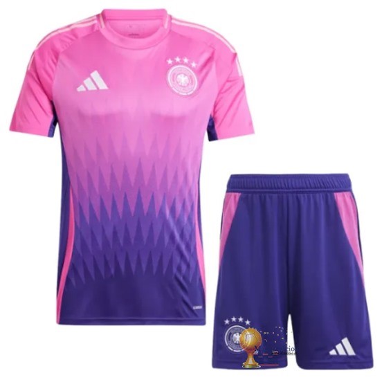 Away Conjunto De Bambino Germania 2024 Purpureo