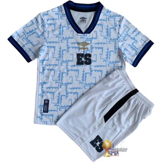 Away Conjunto De Bambino Salvador 2023 Bianco