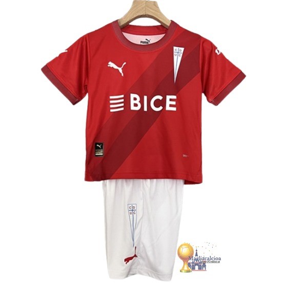 Away Conjunto De Bambino Universidad Católica 2024 2025 Rosso