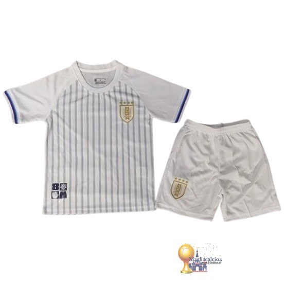 Away Conjunto De Bambino Uruguay 2024 Bianco