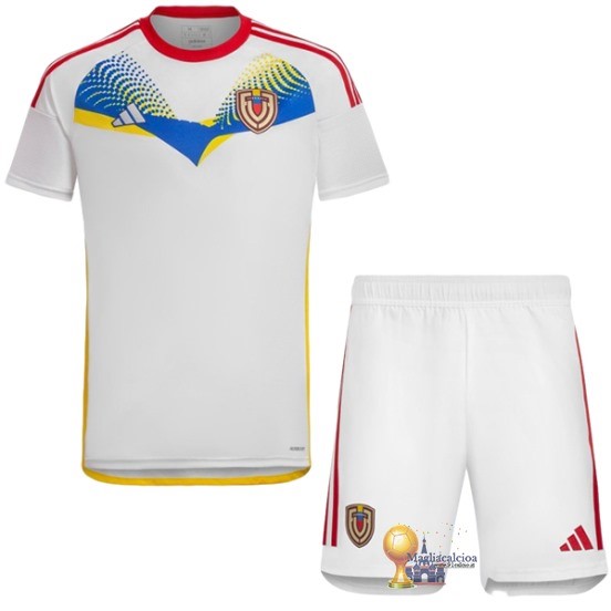 Away Conjunto De Bambino Venezuela 2024 Bianco