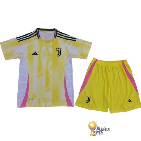 Away Conjunto De Uomo Juventus 2024 2025 Giallo