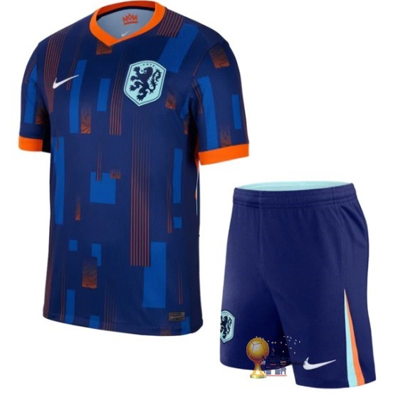 Away Conjunto De Uomo Paesi Bassi 2024 Blu