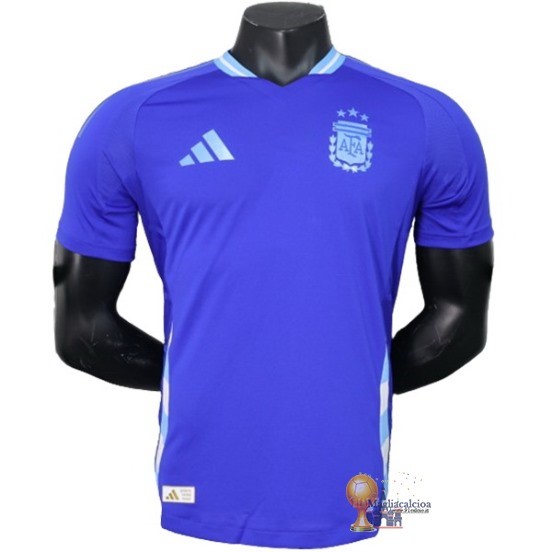 Away Jugadores Maglia Argentina 2024 Blu