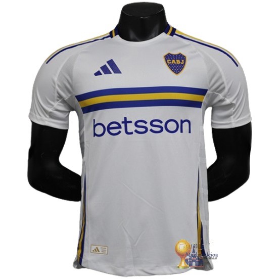 Away Jugadores Maglia Boca Juniors 2024 2025 Bianco