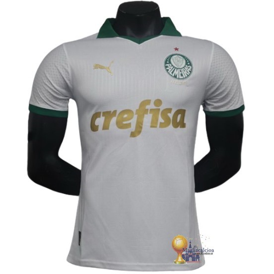 Away Jugadores Maglia Palmeiras 2024 2025 Bianco