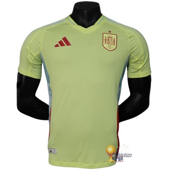 Away Jugadores Maglia Spagna 2024 Giallo