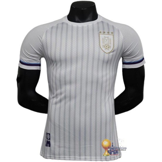 Away Jugadores Maglia Uruguay 2024 Blu