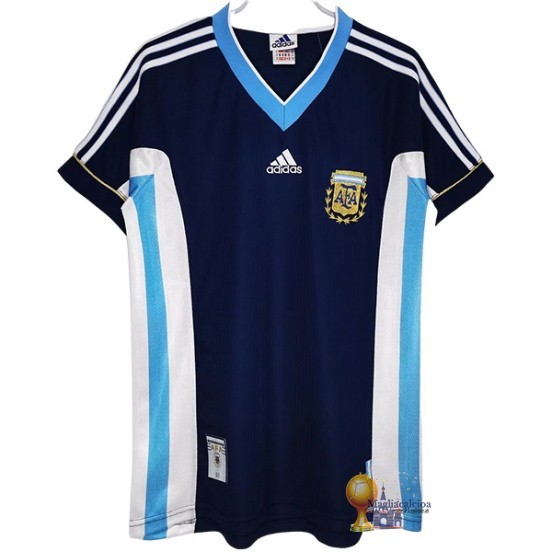 Away Maglia Argentina Retro 1998 Blu