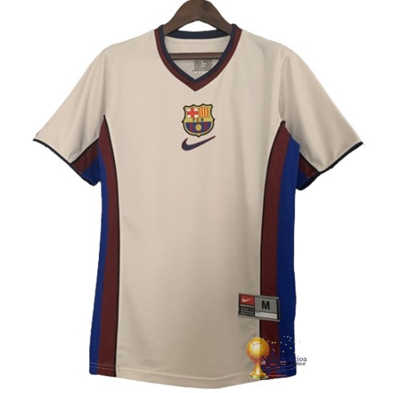 Away Maglia Barcelona Retro 1998 2001 Grigio