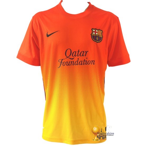 Away Maglia Barcelona Retro 2012 2013 Arancione