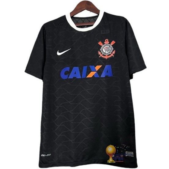 Away Maglia Corinthians Paulista Retro 2012 2013 Nero