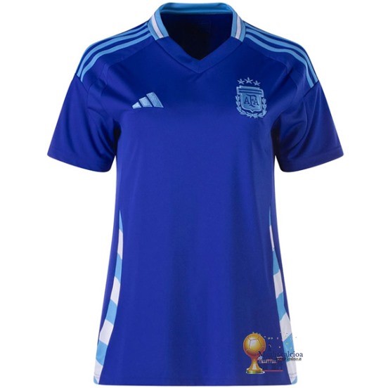 Away Maglia Donna Argentina 2024 Blu