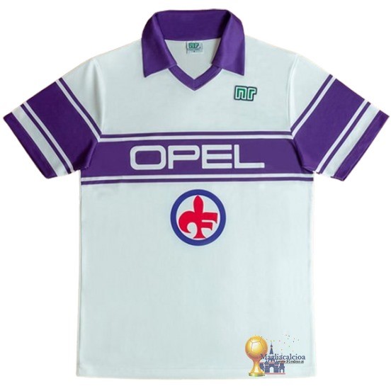 Away Maglia Fiorentina Retro 1984 1985 Bianco