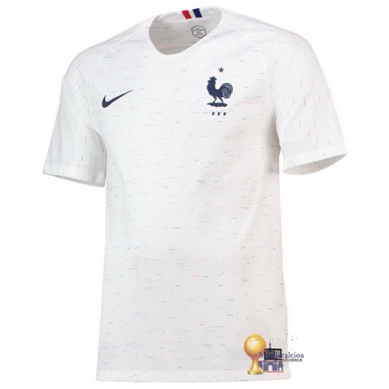 Away Maglia Francia Retro 2018 Bianco