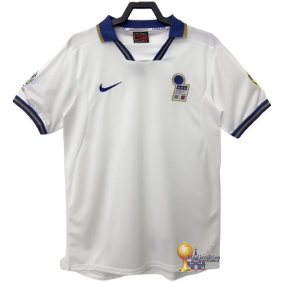 Away Maglia Italy Retro 1996 Bianco