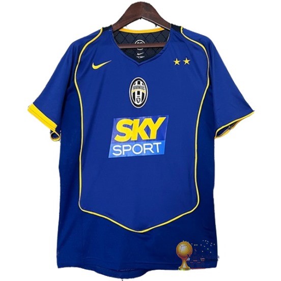 Away Maglia Juventus Retro 2004 2005 Blu