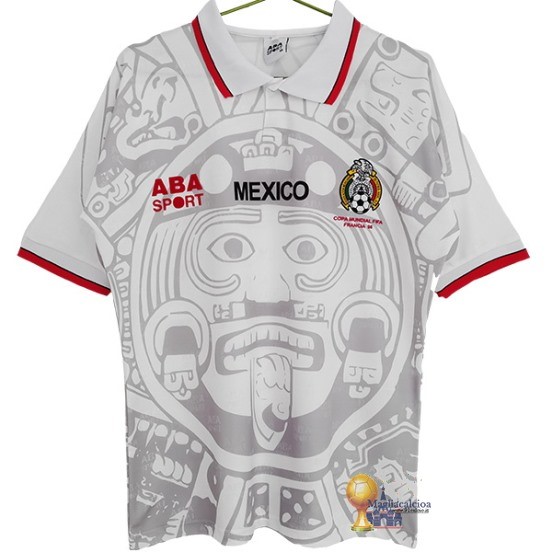 Away Maglia Mexico Retro 1998 Bianco