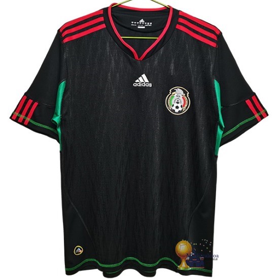 Away Maglia Mexico Retro 2010 Nero