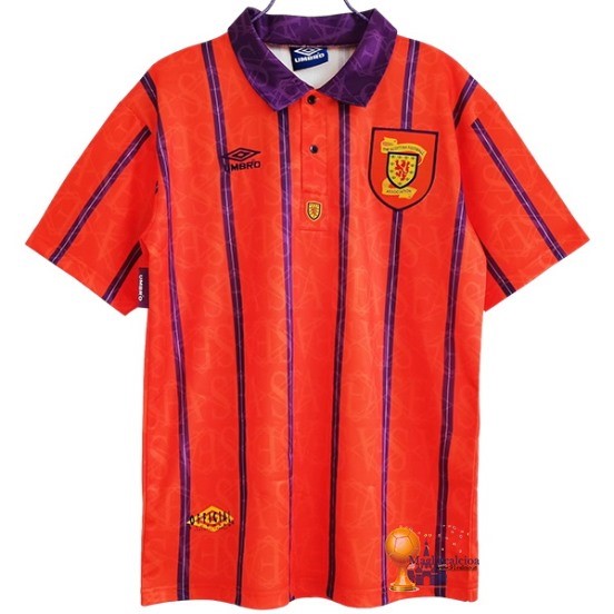 Away Maglia Scozia Retro 1993 Arancione