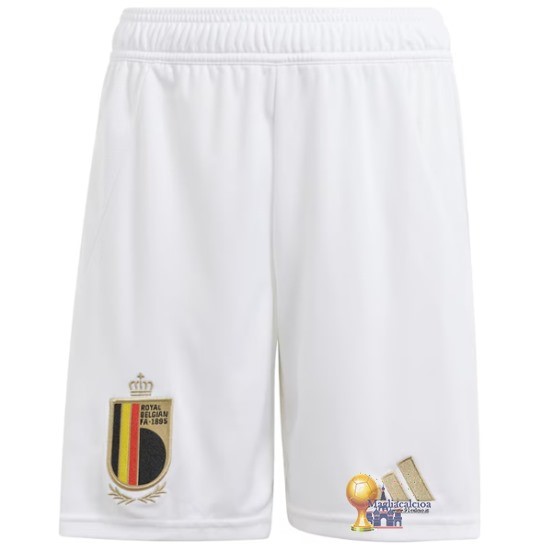 Away Pantaloni Belgio 2024 Bianco