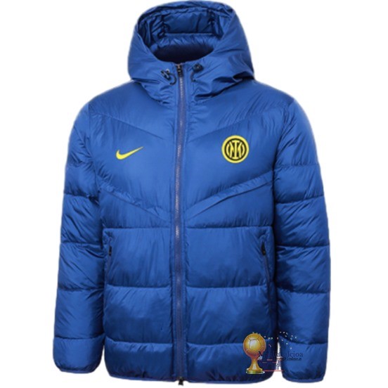 Chaqueta De Algodón Inter Milán 2023 2024 Blu