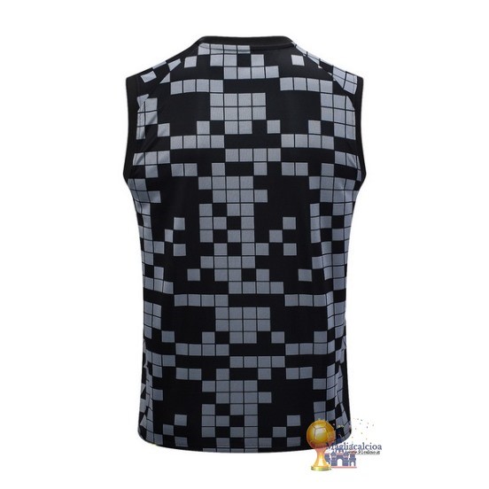 Formazione Senza Maniche Paris Saint Germain 2023 2024 Grigio Nero Rosa