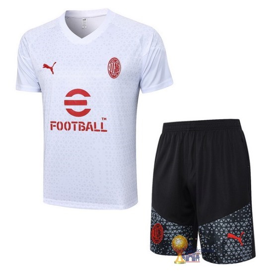 Formazione Set Completo AC Milan 2023 2024 Bianco Nero Rosso