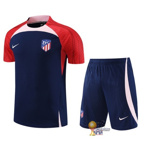 Formazione Set Completo Bambino Atlético Madrid 2023 2024 Blu Rosso