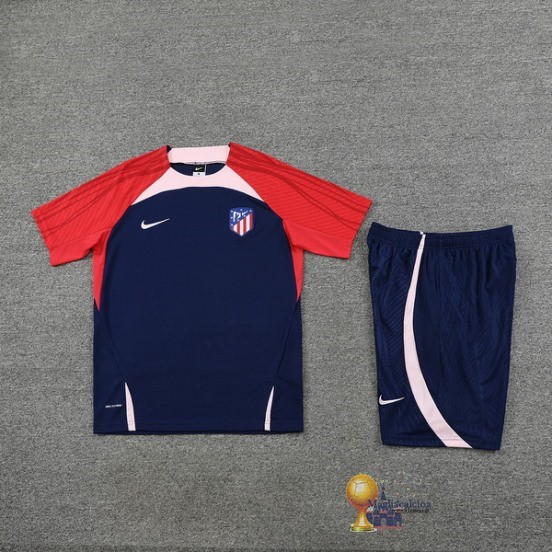 Formazione Set Completo Bambino Atlético Madrid 2023 2024 Blu Rosso