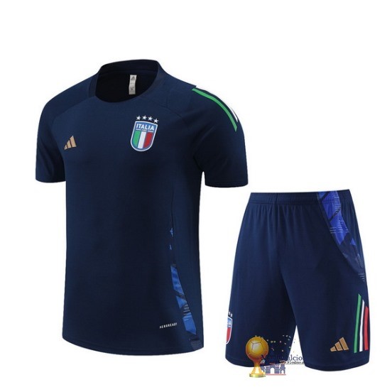 Formazione Set Completo Bambino Italia 2024 Blu Navy