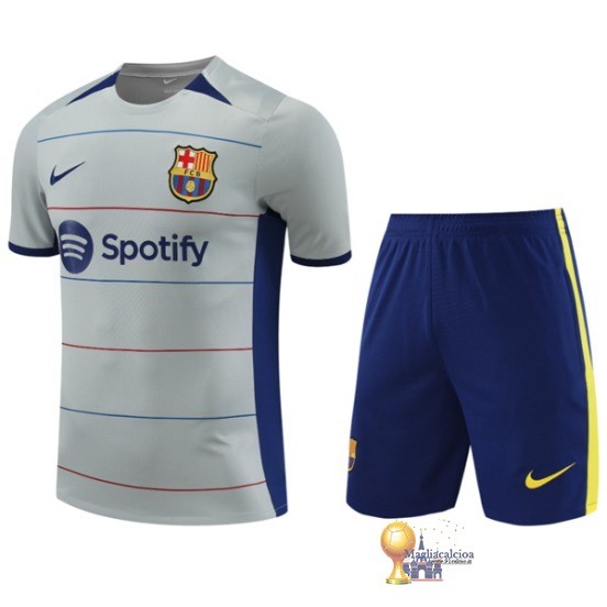 Formazione Set Completo Barcelona 2023 2024 Grigio Blu