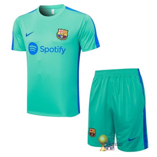 Formazione Set Completo Barcelona 2023 2024 Verde Blu