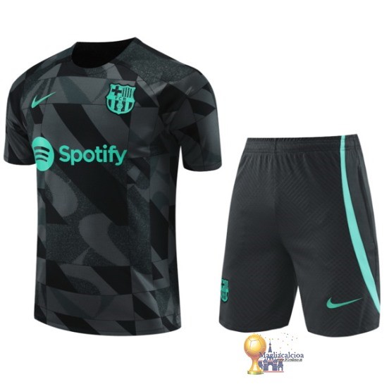 Formazione Set Completo Barcelona 2023 2024 Verde II Navy