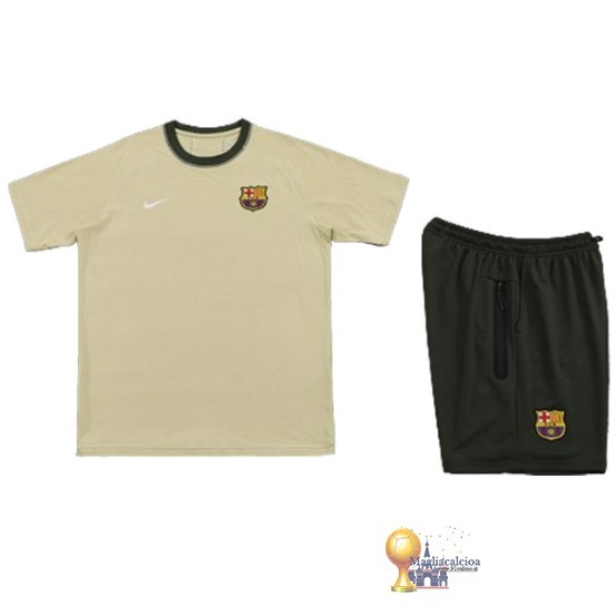 Formazione Set Completo Barcelona 2024 2025 Giallo Verde