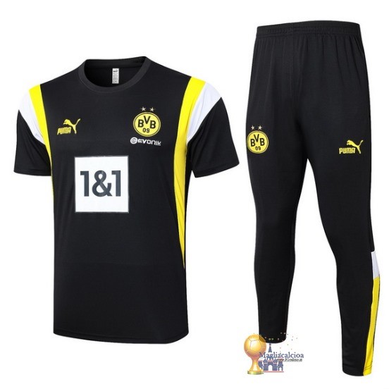 Formazione Set Completo Borussia Dortmund 2023 2024 Nero Giallo Bianco
