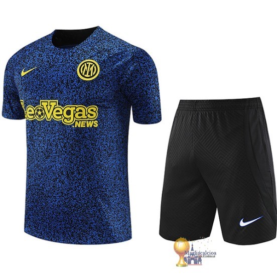 Formazione Set Completo Inter Milán 2023 2024 Blu Giallo Nero