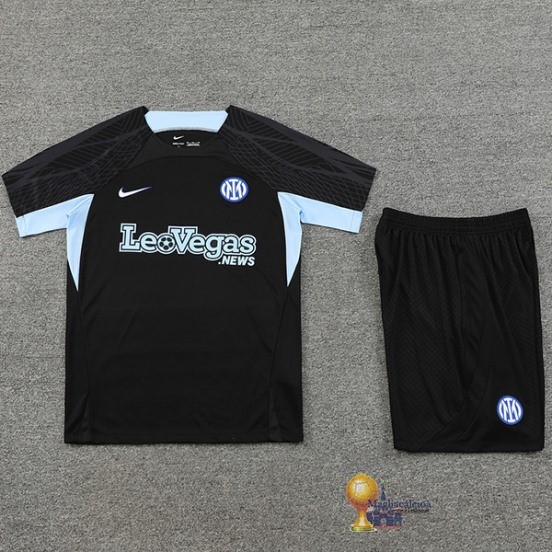 Formazione Set Completo Inter Milán 2023 2024 Nero I Blu