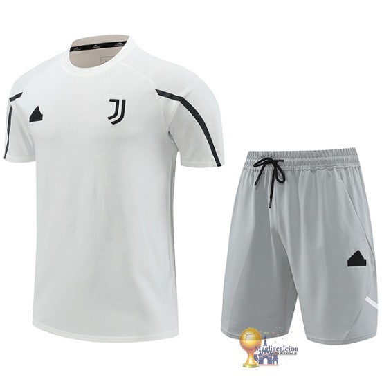 Formazione Set Completo Juventus 2024 2025 Bianco Grigio