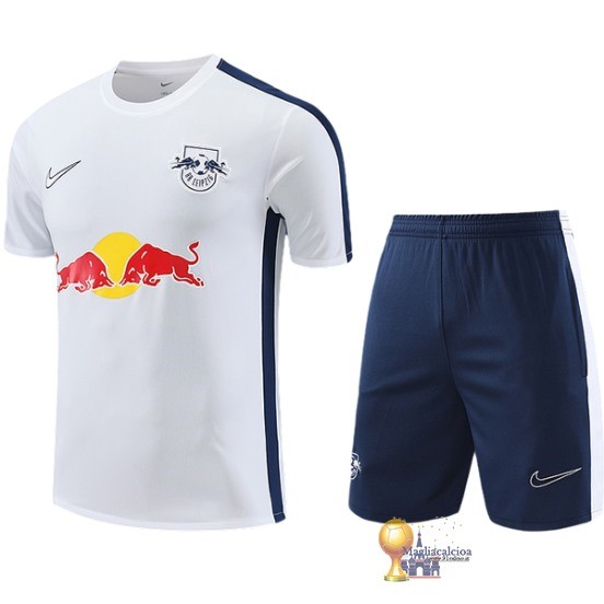 Formazione Set Completo Leipzig 2023 2024 Bianco Blu