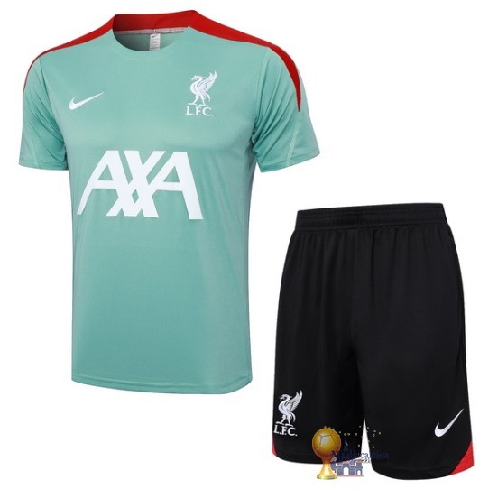 Formazione Set Completo Liverpool 2024 2025 Verde Nero