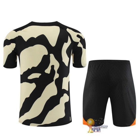 Formazione Set Completo Paris Saint Germain 2023 2024 Giallo Nero Arancione