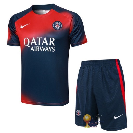 Formazione Set Completo Paris Saint Germain 2023 2024 Rosso Blu