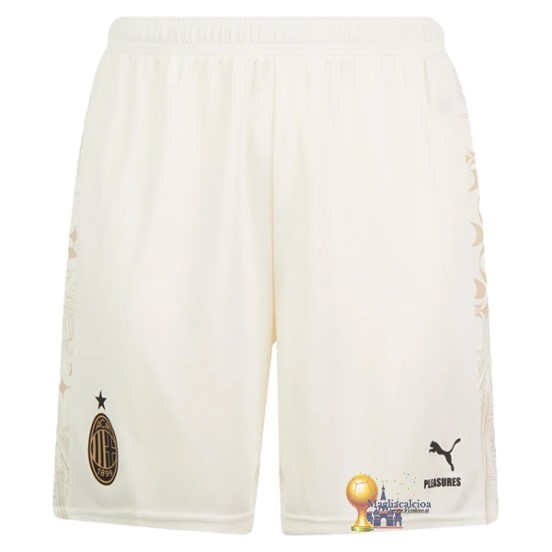 Fourth Pantaloni AC Milan 2023 2024 Giallo