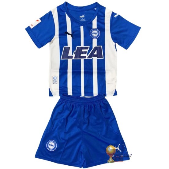 Home Conjunto De Bambino Alavés 2023 2024 Blu