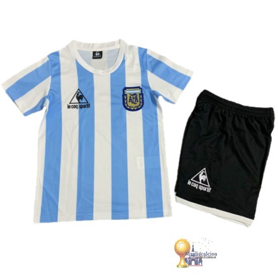 Home Conjunto De Bambino Argentina Retro 1986 Bianco