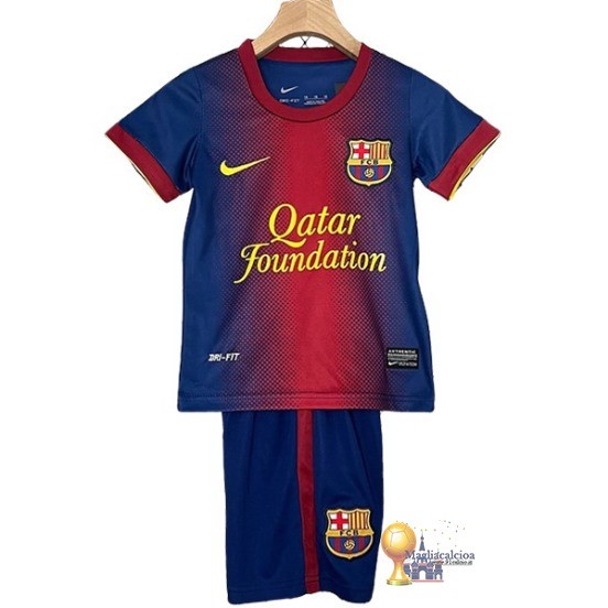 Home Conjunto De Bambino Barcelona Retro 2012 2013 Rosso Blu