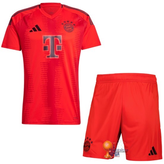 Home Conjunto De Bambino Bayern München 2024 2025 Rosso