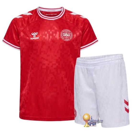 Home Conjunto De Bambino Danimarca 2024 Rosso